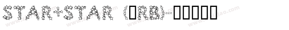 STAR+STAR (sRB)字体转换